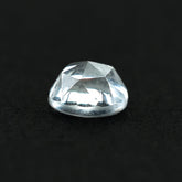 CRYSTAL ROCK QUARTZ ROSE CUT ROUND CAB (WHITE/CLEAN)3.00X3.00 MM 0.17 CTS