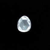 CRYSTAL ROCK QUARTZ ROSE CUT PEAR CAB (WHITE/CLEAN) 4.00X3.00 MM 0.14 CTS