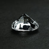 CRYSTAL ROCK QUARTZ CONCAVE CUT ROUND (WHITE)(CLEAN) 12.00X12.00 MM 5.49 CTS