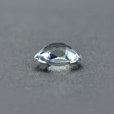 CRYSTAL ROCK QUARTZ CHECKER TOP CUT OVAL 8.00X6.00 MM 1.29 CTS