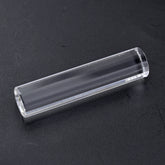 CRYSTAL STEP CUT FANCY CYLINDRICAL 26X6MM 9.88 Cts.