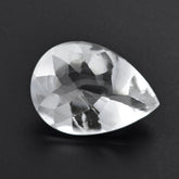 CRYSTAL BUFFTOP PEAR 18X13MM 10.85 Cts.
