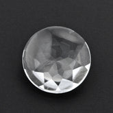 CRYSTAL BUFFTOP ROUND 14MM 6.70 Cts.