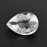CRYSTAL BUFFTOP PEAR 18X13MM 10.81 Cts.