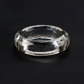 CRYSTAL PLAIN ROUND RING 22MM 14.01 Cts.
