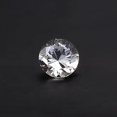 CRYSTAL DIAMOND CUT ROUND 6.50MM 1 Cts.