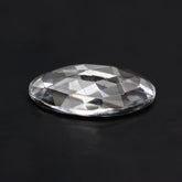 CRYSTAL ROSE CUT ROUND CAB (FLAT) 18MM 11.6 Cts.