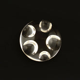 CRYSTAL SUPPER BUBBLE ROUND CAB 15MM 12.6 Cts.