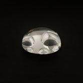 CRYSTAL SUPPER BUBBLE ROUND CAB 15MM 12.6 Cts.