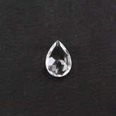CRYSTAL CUT PEAR 9X6MM (WHITE/CLEAN) 1.38 Cts.