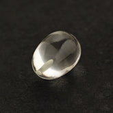 CRYSTAL PLAIN EGG (DES#54) HALF DRILL 11X8MM 5.24 Cts.