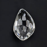 CRYSTAL IRREGULAR CUT BRIOLETTE FANCY SHAPE 30X20MM 35.75 Cts.