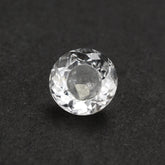 CRYSTAL CUT ROUND WITH DIAMOND ROUGH INSIDE 10MM 3.70 Cts.