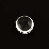 CRYSTAL PLAIN LENTIL ROUND 15MM 12.10 Cts.
