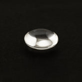 CRYSTAL PLAIN LENTIL ROUND 15MM 12.10 Cts.