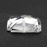 CRYSTAL OCTAGON CABS WITH CARVED BELT (DES#27) 16X12MM 8.20 Cts.