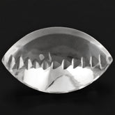 CRYSTAL BUFFTOP ZIP CUT BACK MARQUISE (DES#106) 20X12MM 9.75 Cts.