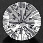 CRYSTAL CONCAVE SPLENDOR CUT ROUND (DES#74) 14MM 8.40 Cts.