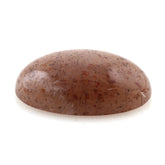 RED FLAKE FELDSPAR OVAL CAB 15X10MM 5.75 Cts.