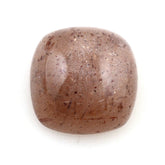 RED FLAKE FELDSPAR CUSHION CAB 9MM 3.10 Cts.