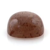 RED FLAKE FELDSPAR CUSHION CAB 9MM 3.10 Cts.