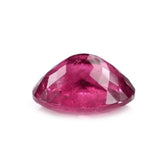 RUBELLITE CUT OVAL (HI) (RED) 12X10MM 5.25 Cts.