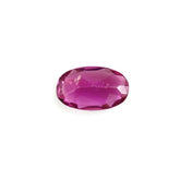 RUBELLITE CUT OVAL (DARK/SI) 5X3MM 0.27 Cts.