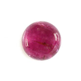 RUBELLITE ROUND CAB (DARK/HI) 8 MM 2.38 Cts.