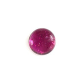 RUBELLITE ROUND CAB (DARK/HI) 5MM 0.65 Cts.