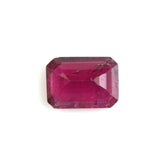RUBELLITE CUT OCTAGON (DARK/HI) 7X5 MM 0.98 Cts.