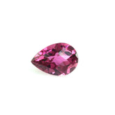 RUBELLITE CHECKER CUT PEAR 6X4MM (DARK) 0.42 Cts.