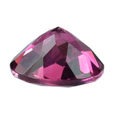 RUBELLITE CHECKER CUT ROUND 4MM 0.25 Cts.