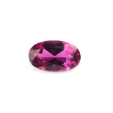 RUBELLITE CUT OVAL 5X3MM (DARK) 0.26 Cts.