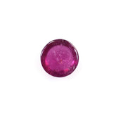 RUBELLITE ROUND CAB (DARK/HI) 4MM 0.28 Cts.