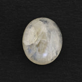 RAINBOW MOONSTONE OVAL CAB (CLOUDY) 12X10MM 4.24 Cts.