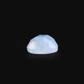 RAINBOW MOONSTONE CHECKER CUT ROUND CAB (CLOUDY) 6MM 0.84 Cts.