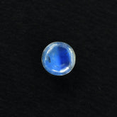 RAINBOW MOONSTONE PLAIN ROUND CAB (CLEAN) 4X4MM 0.31 Cts.