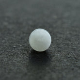 RAINBOW MOONSTONE IRREGULAR CUT HIGHDOME ROUND 4.00MM 0.49 Cts.