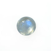 MOONSTONE RAINBOW PLAIN ROUND CAB (SEMI CLOUDY) (BLUE SHINE) 7.00 MM 1.4 Cts.