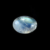 RAINBOW MOONSTONE PLAIN OVAL CAB (SEMI CLOUDY)(NICE BLUE SHINE) 7.00X5.00 MM 0.81 Cts.