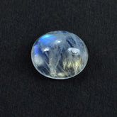 RAINBOW MOONSTONE PLAIN OVAL CAB (SEMI CLOUDY)(HI) 14.00X12.00 MM 7.54 Cts.