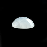 RAINBOW MOONSTONE CHECKER CUT OVAL CAB (CLOUDY)(NICE BLUE SHINE) 8.00X6.00 MM 1.20 Cts.