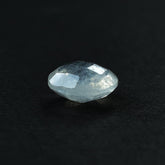 RAINBOW MOONSTONE CHECKER BRIOLETTE ROUND (CLOUDY) 8.00X8.00 MM 1.79 Cts.