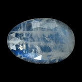 RAINBOW MOONSTONE ROSE CUT OVAL CAB (SEMI CLOUDY) 30.00X20.00 MM 23.09 Cts.