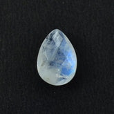 RAINBOW MOONSTONE CUT BRIOLETTE PEAR (CLOUDY) 10.00X7.00 MM 1.61 Cts.