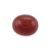 RED ONYX OVAL CAB 10X8MM 3.43 Cts.