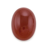 RED ONYX OVAL CAB 18X13MM 12.45 Cts.