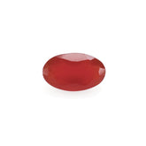 RED ONYX CUT OVAL 5X3MM 0.30 Cts.
