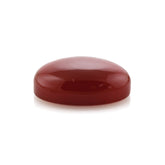 RED ONYX OVAL CAB 12X9MM 3.82 Cts.
