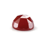 RED ONYX ROSE CUT ROUND CAB 10MM 3.80 Cts.